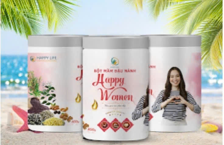 Bột Mầm đậu nành Happy Women