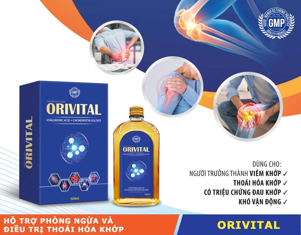 ORIVITAL - Siêu dưỡng chất cho khớp